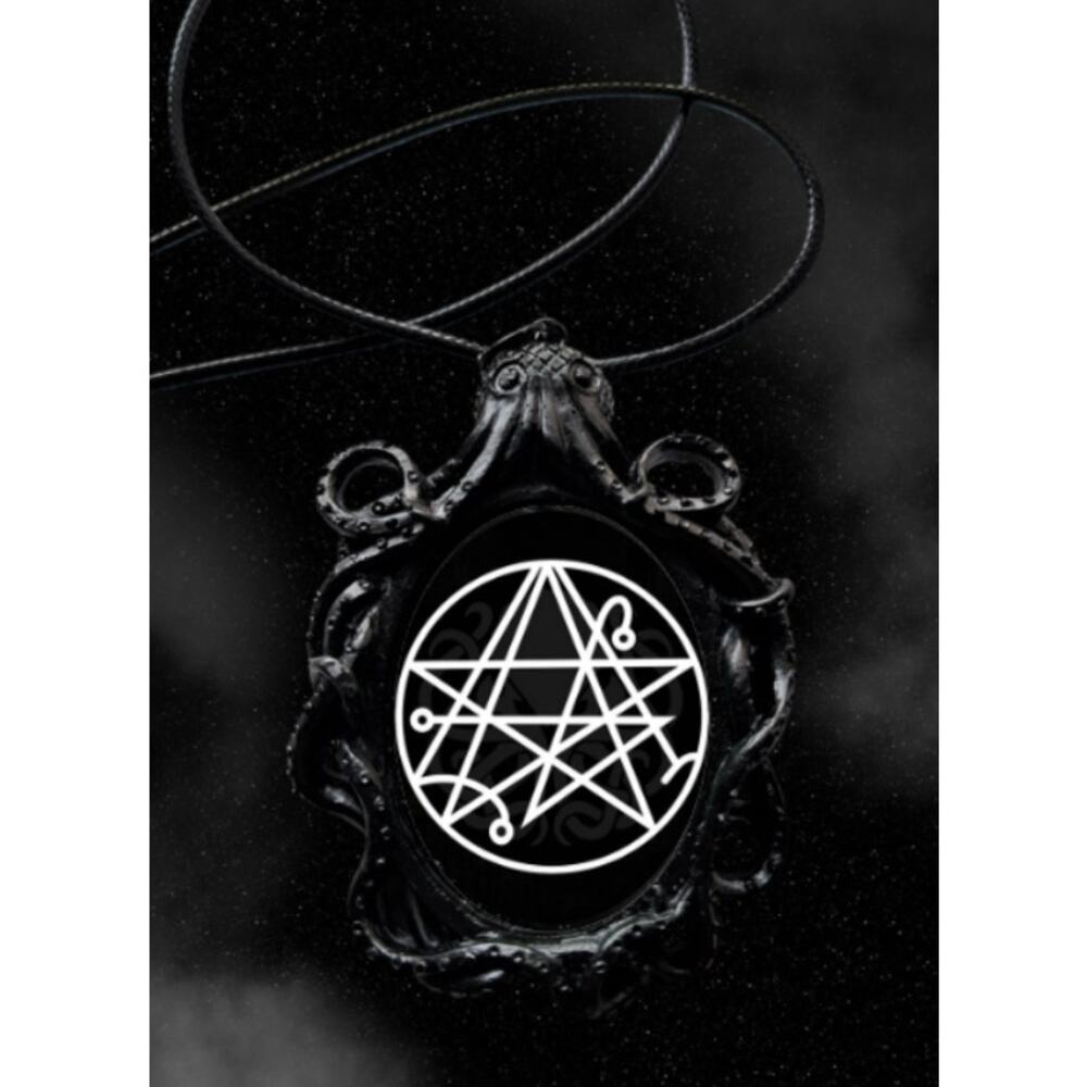 Cthulhu Pendant Necronomicon Symbol H.P. Lovecraft Jewelry